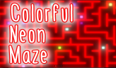 Colorful Neon Maze