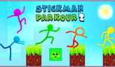 Stickman Parkour 2: Lucky Block