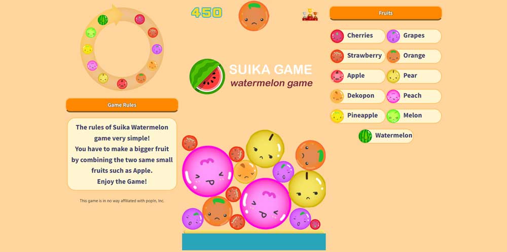 Suika Game Unblocked - Play Suika Game Unblocked On Suika Game